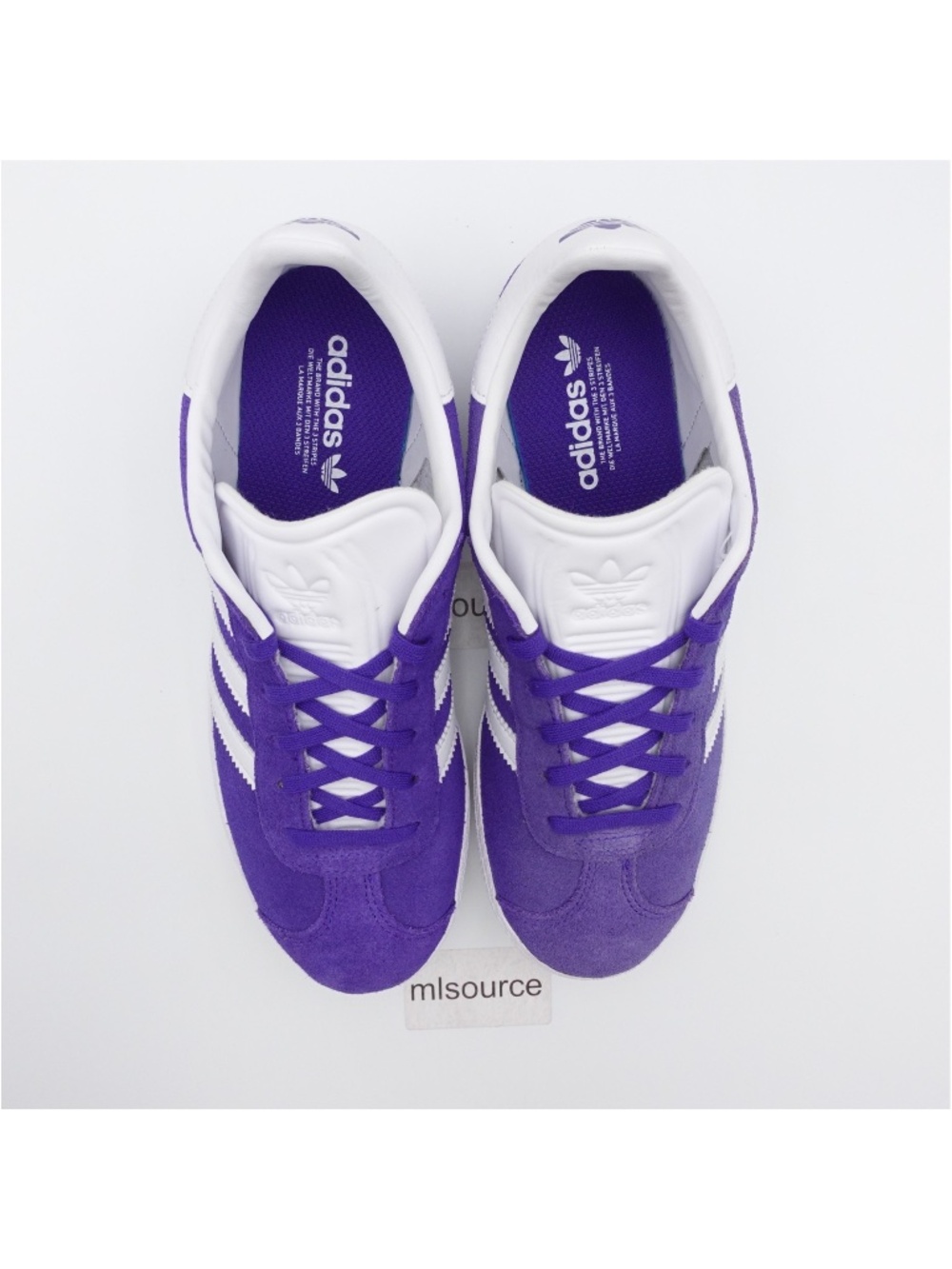 adidas Originals Gazelle Suede Sneakers IE5597 Purple - Picture 6 of 8